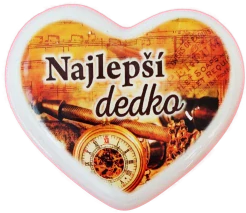 Magnetka na chladničku Dedko