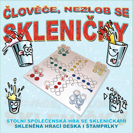 Hra Človeče nezlob se! Sklo