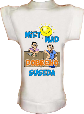 Tričko na fľašu Sused