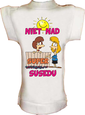 Tričko na fľašu Suseda