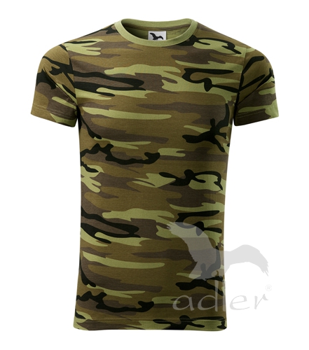 Tričko Camouflage zelená