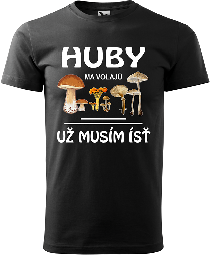 Pánske tričko Huby ma volajú