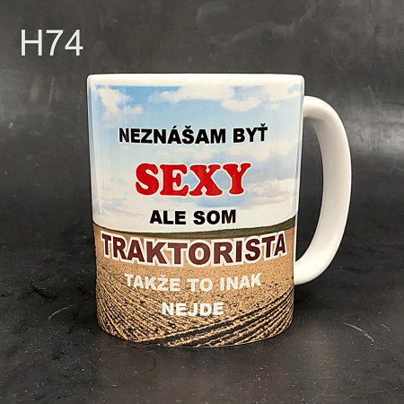 Hrnček Sexy Traktorista