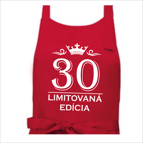 Zástera dlhá Red Limitovaná edícia 30