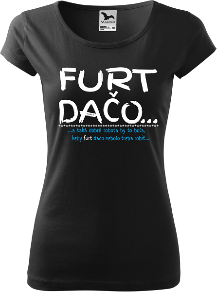 Dámske tričko FURT DAČO robota