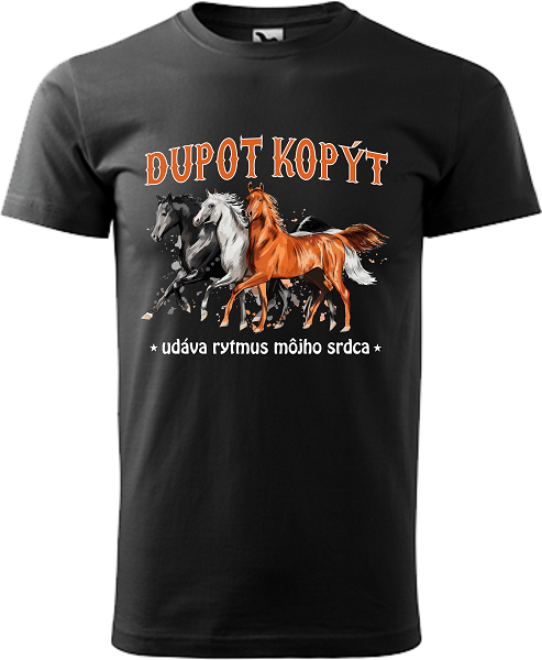 Pánske tričko Dupot koní