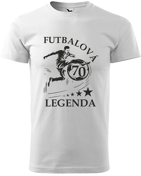 Pánske tričko Futbalová legenda 70r.