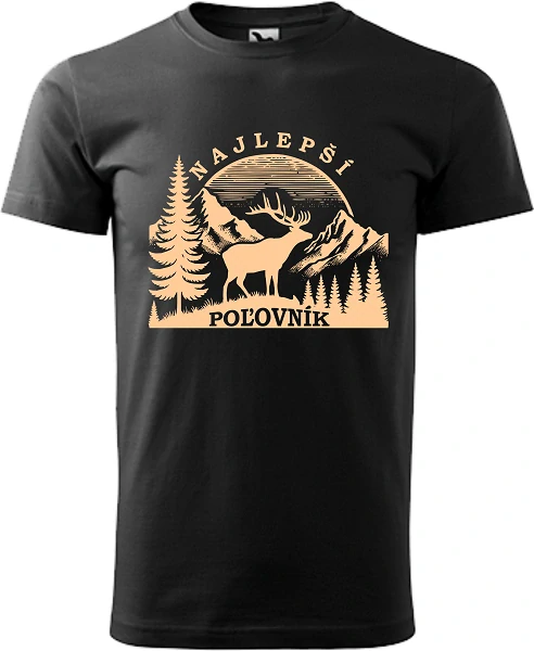 Pánske tričko Najlepší poľovník