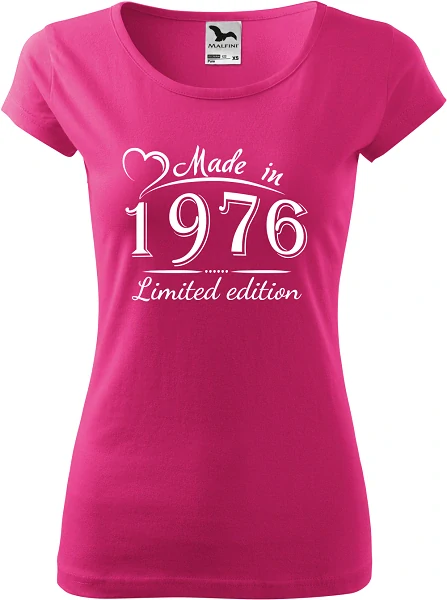 Dámske tričko Made in 1976