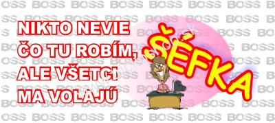 Hrnček pre šéfku - výpredaj