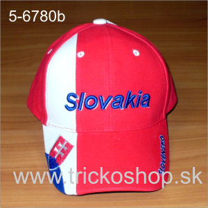 Šiltovka Slovakia červená SK