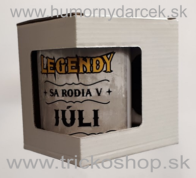 Hrnček k narodeninám Legendy