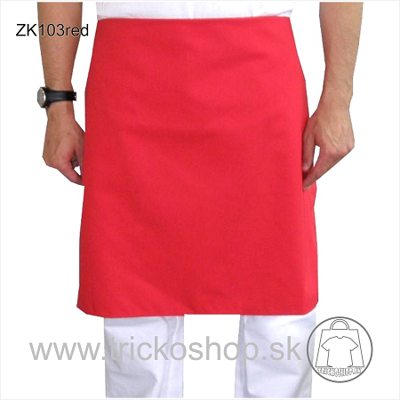 Zástera krátka pre kuchára
