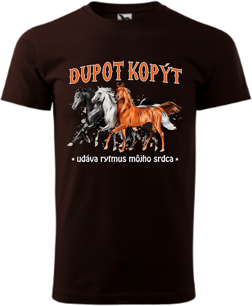 Pánske tričko Dupot koní