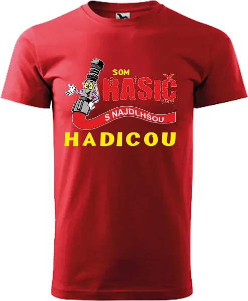 Pánske tričko HASIČ S HADICOU