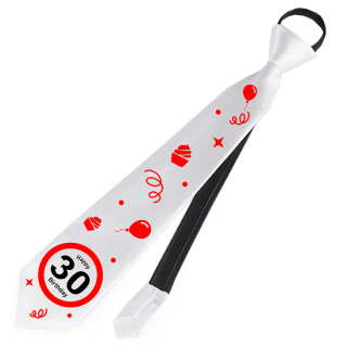 Kravata Happy k 30 narodeninám