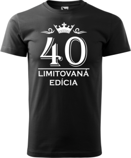 Pánske tričko Limitovaná Edícia 40