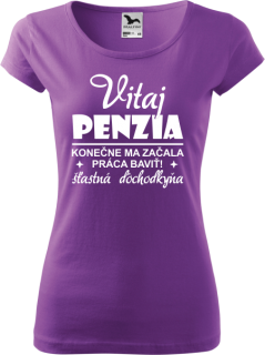Dámske tričko Vitaj Penzia