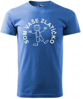 Detské tričko Vaše zlatíčko modré