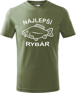 Detské tričko Najlepší rybár