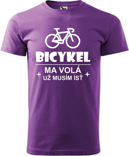 Pánske tričko Bicykel volá