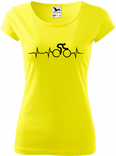 Dámske tričko Bicykel EKG