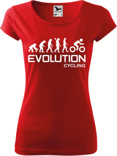 Dámske tričko Bicykel Evolution