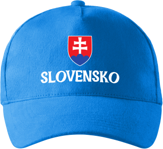 Šiltovka modrá SLOVENSKO znak