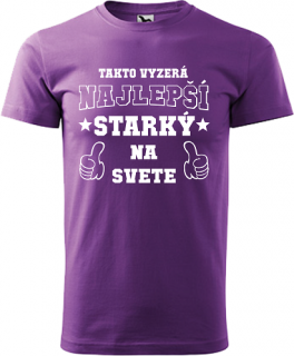 Pánske tričko Takto vyzerá starký
