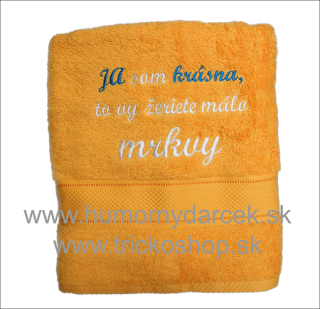 Osuška Mrkva pre ženu