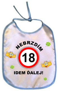 Podbradník k narodeninám 18 muž