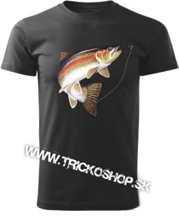 Pánske tričko Pstruh Rainbow