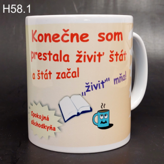 Hrnček pre dôchodkyňu