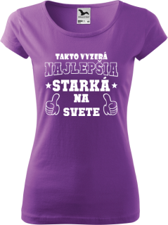 Dámske tričko Takto vyzerá starká