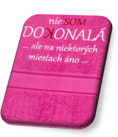 Osuška Nie som dokonalá