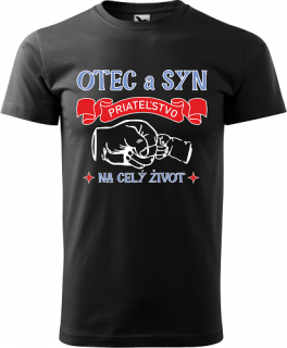 Pánske tričko Otec a Syn