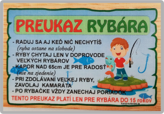 Preukaz malého rybára