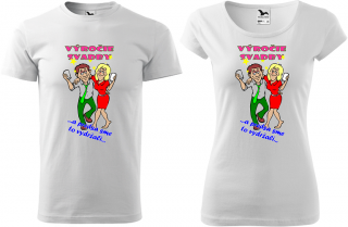 Duo Tričká Výročie svadby biele