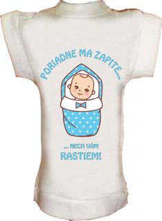 Tričko na fľašu Narodenie dieťaťa