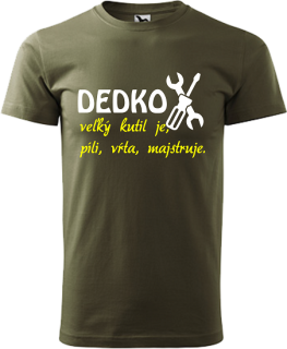 Pánske tričko Dedko kutil 