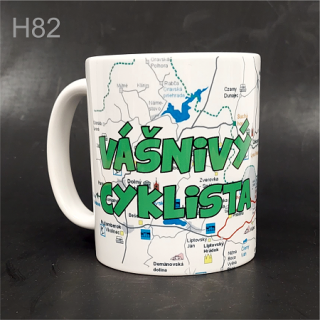 Hrnček Vášnivý cyklista