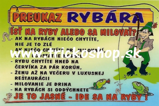 Preukaz rybára zelený