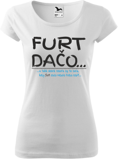 Dámske tričko FURT DAČO robota