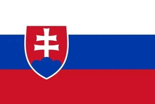 Slovenská vlajka na hokej - 30x45