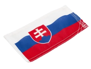 Slovenská vlajka na motorku 11x22