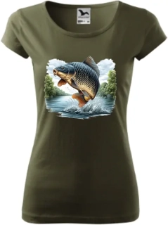 Dámske tričko Kapor výskok z vody2