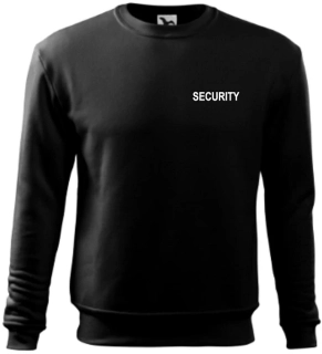 Mikina čierna SECURITY