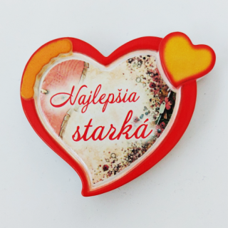 Magnetka na chladničku Starká