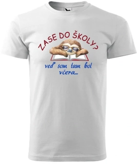 Detské tričko chlapec ZASE DO ŠKOLY