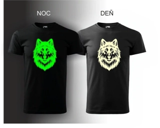 Svietiace tričko VLK